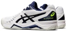 Shop ASICS Gel-Challenger 12 Clay /Biru 'Putih' 1041A048-116