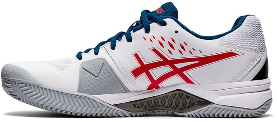 ASICS Gel-Challenger 12 Clay White/Red 1041A048-117 Buy ASICS Gel-Challenger 12 Clay White/Red 1041A048-117