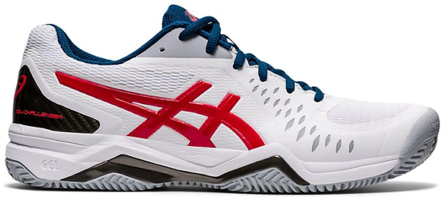 ASICS Gel-Challenger 12 Clay White/Red 1041A048-117 Order ASICS Gel-Challenger 12 Clay White/Red 1041A048-117