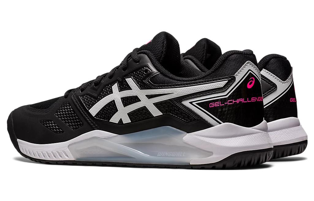 Lookbook アシックス ゲルチャレンジャー13 黒/ホットピンク 1041A222-003