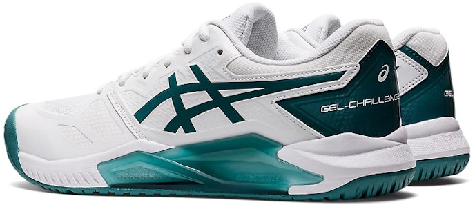 ASICS Gel Challenger 13 'Putih Velvet Pine' 1041A222-103 Shop ASICS Gel Challenger 13 'Putih Velvet Pine' 1041A222-103