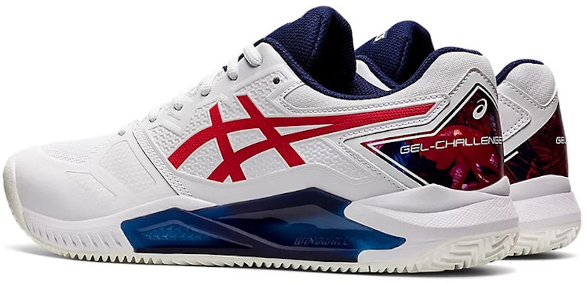 ASICS Gel-Challenger 13 Clay L.E. 'White Red' 1041A289-110 Shop ASICS Gel-Challenger 13 Clay L.E. 'White Red' 1041A289-110