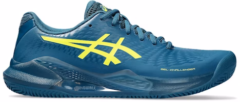 ASICS Gel Challenger 14 Clay 'Restful Teal Safety Yellow' 1041A449-400 ASICS Gel Challenger 14 Clay 'Restful Teal Safety Yellow' 1041A449-400