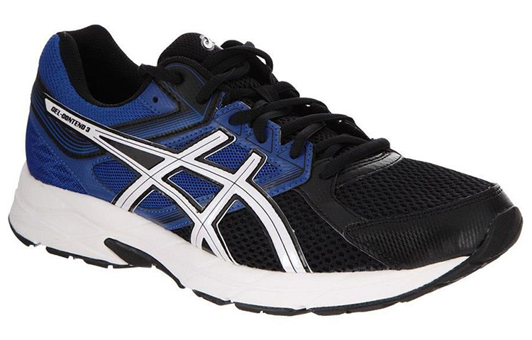 Shop 亚瑟士 Gel-Contend 3 '黑蓝配色' T5F4N-9001