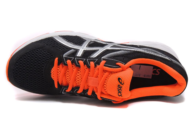 Lookbook アシックス ゲルコンテンド3 黒オレンジ T5F4N-9093