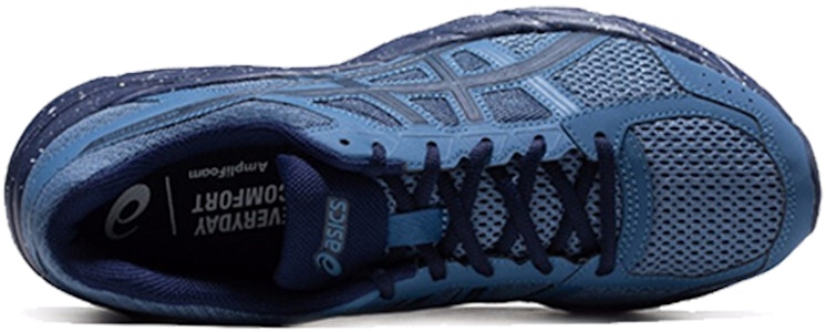 Asics Gel-Contend 4 復古 耐磨性 低筒 跑步鞋 男款 藍色 Lookbook Asics Gel-Contend 4 復古 耐磨性 低筒 跑步鞋 男款 藍色