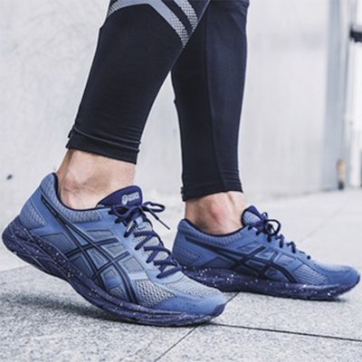 ASICS Gel-Contend 4 Retro Low Tops Blue T8D4Q-400 Details for ASICS Gel-Contend 4 Retro Low Tops Blue T8D4Q-400