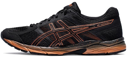 ASICS Gel-Contend 4 Sport Shoes Black/Orange T8D4Q-019