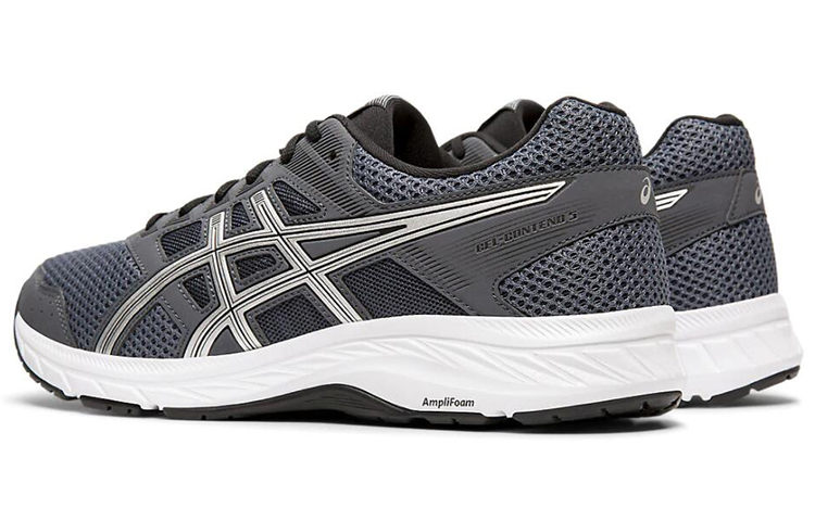 Lookbook ASICS Gel Contend 5 4E Lebar 'Kelabu Pembawa Perak' 1011A252-024