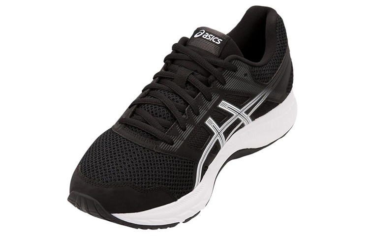 Shop ASICS Gel Contend 5 'Hitam Putih' 1011A256-001