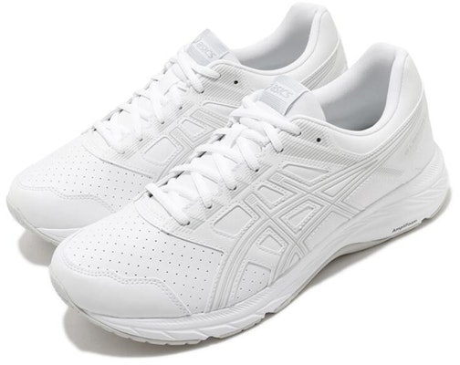 ASICS Gel Contend 5 SL 4E Wide 'Putih' 1131A035-100 Lookbook ASICS Gel Contend 5 SL 4E Wide 'Putih' 1131A035-100