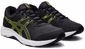 Lookbook ASICS Gel Contend 6 4E Breit ''Graphit Lime Zest'' 1011A666-022