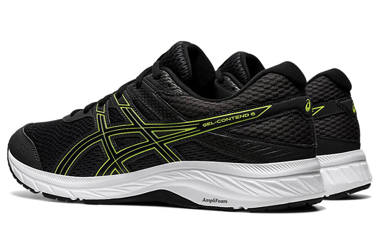 ASICS Gel Contend 6 4E Wide 'Graphite Lime Zest' 圖 4