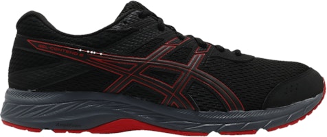 ASICS Gel Contend 6 'Black Classic Red' 1011A667-004 ASICS Gel Contend 6 'Black Classic Red' 1011A667-004