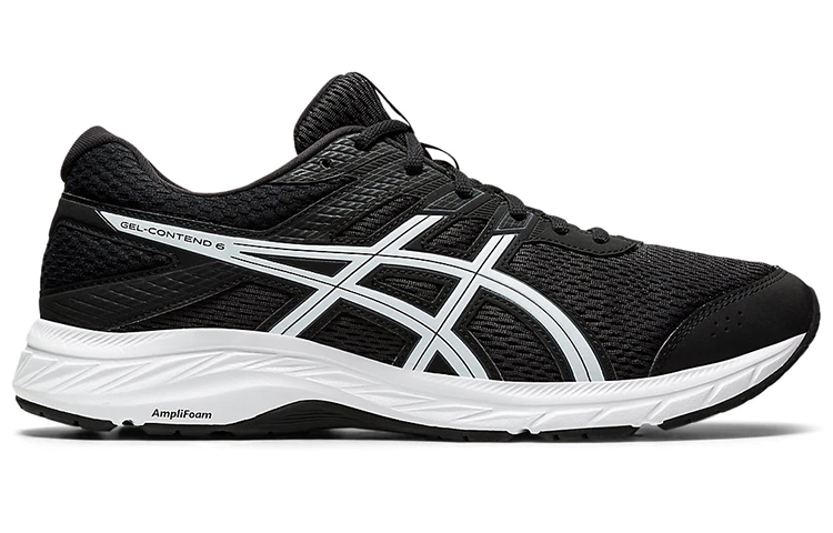 ASICS Gel Contend 6 'Black White' 圖 2