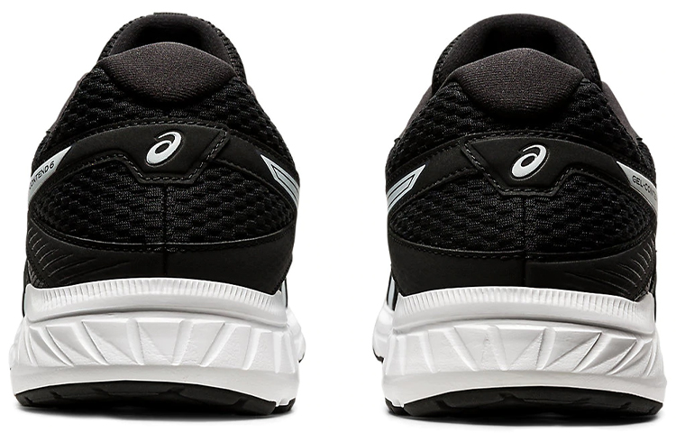ASICS Gel Contend 6 'Black White' 圖 5