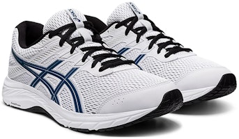 亞瑟士 Gel-Contend 6 低筒 跑步鞋 男款 灰藍色 Lookbook 亞瑟士 Gel-Contend 6 低筒 跑步鞋 男款 灰藍色