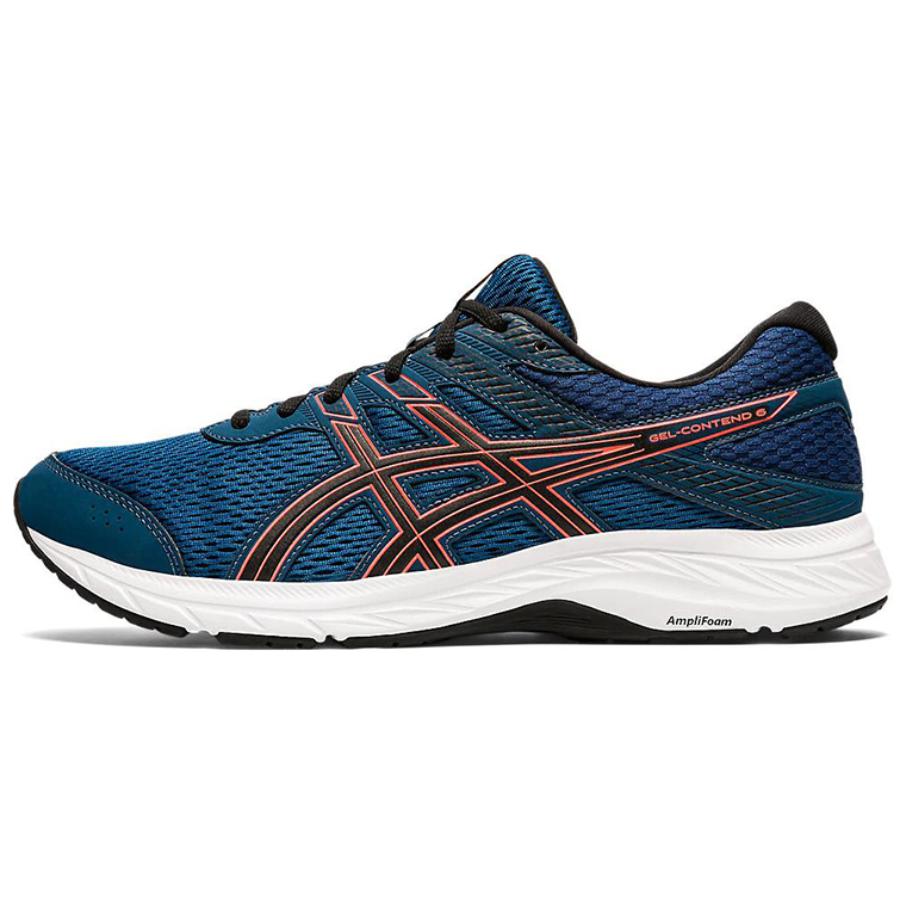 Buy ASICS Gel Contend 6 'Mako Blue' Lelaki Kasut Larian 1011A667-402