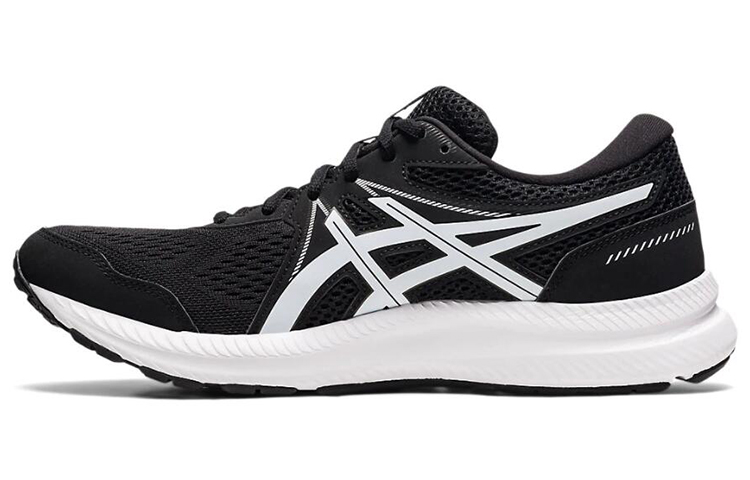 ASICS Gel Contend 7 4E Wide 'Black White' 1011B039-002