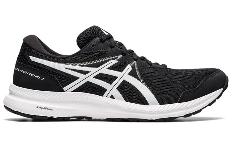 ASICS Gel Contend 7 4E Wide 'Black White' 圖 2