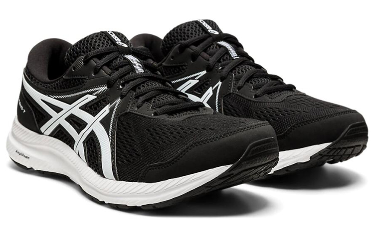 Lookbook ASICS Gel Contend 7 4E Large ''Noir Blanc'' 1011B039-002