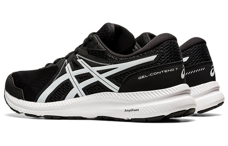 ASICS Gel Contend 7 4E Wide 'Black White' 圖 4