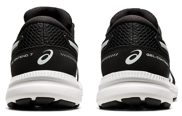 ASICS Gel Contend 7 4E Wide 'Black White' 圖 5