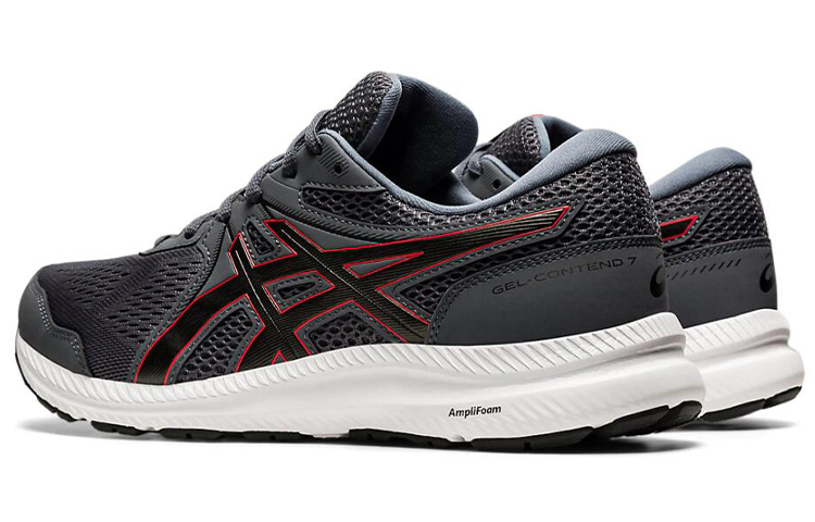Lookbook ASICS Gel Contend 7 4E Wide 'Kelabu Pembawa Merah' 1011B039-020