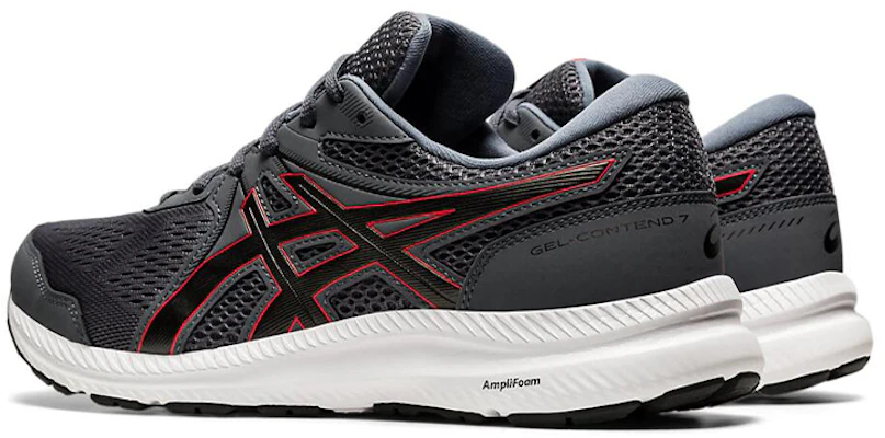 ASICS Gel Contend 7 4E Wide 'Kelabu Pembawa Merah' 1011B039-020 Lookbook ASICS Gel Contend 7 4E Wide 'Kelabu Pembawa Merah' 1011B039-020