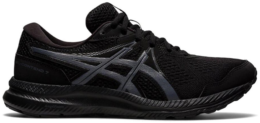 ASICS Gel Contend 7 黑色灰色跑鞋 1011B040-001 Order ASICS Gel Contend 7 黑色灰色跑鞋 1011B040-001