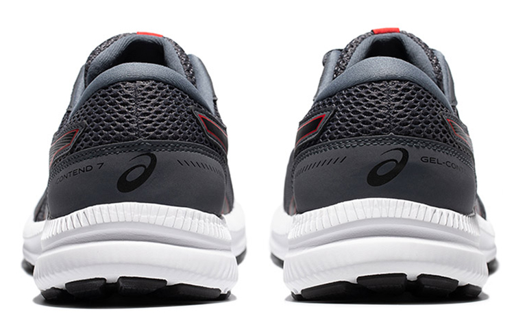 Lookbook 亚瑟士Gel Contend 7 ‘灰色经典红’ 1011B040-020