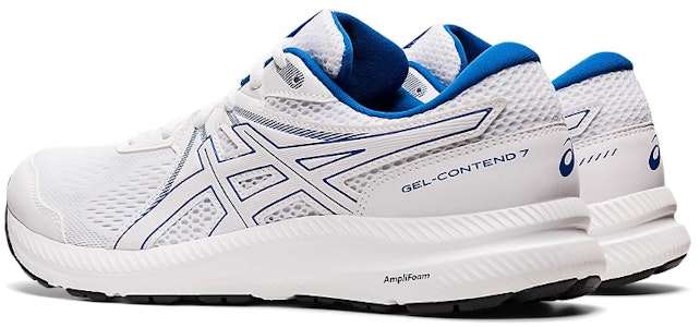 亚瑟士 Gel-Contend 7 '白蓝' 1011B040-104 Shop 亚瑟士 Gel-Contend 7 '白蓝' 1011B040-104