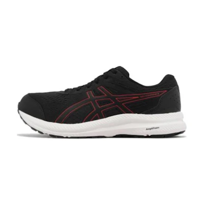 ASICS Gel Contend 8 4E Wide 'Black Electric Red'