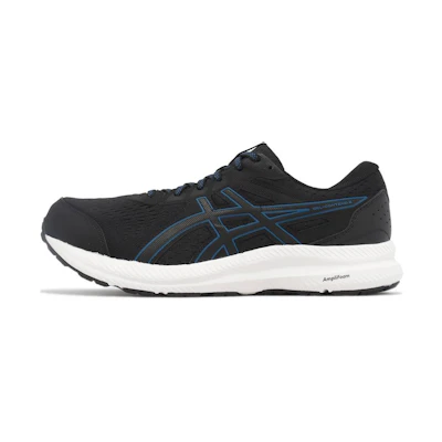 ASICS Gel Contend 8 4E Wide 'Black Reborn Blue'