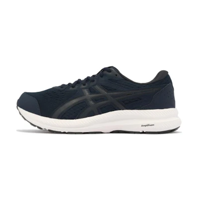 ASICS Gel Contend 8 4E Wide 'Black Silver'