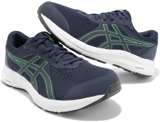 ASICS Gel Contend 8 4E Wide 'Midnight New Leaf' Lelaki Kasut Sukan 1011B679-401 Shop ASICS Gel Contend 8 4E Wide 'Midnight New Leaf' Lelaki Kasut Sukan 1011B679-401