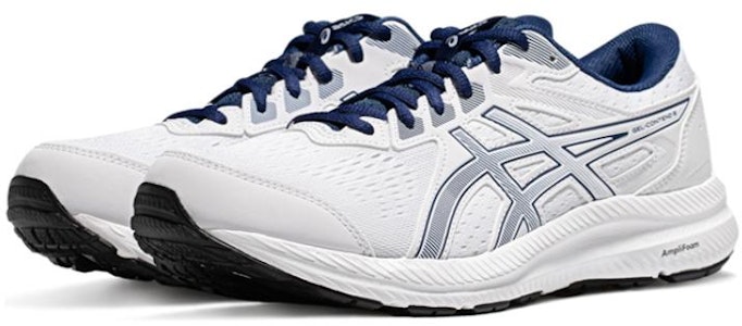 ASICS Gel Contend 8 'Putih Biru Expanse' 1011B492-104 Lookbook ASICS Gel Contend 8 'Putih Biru Expanse' 1011B492-104