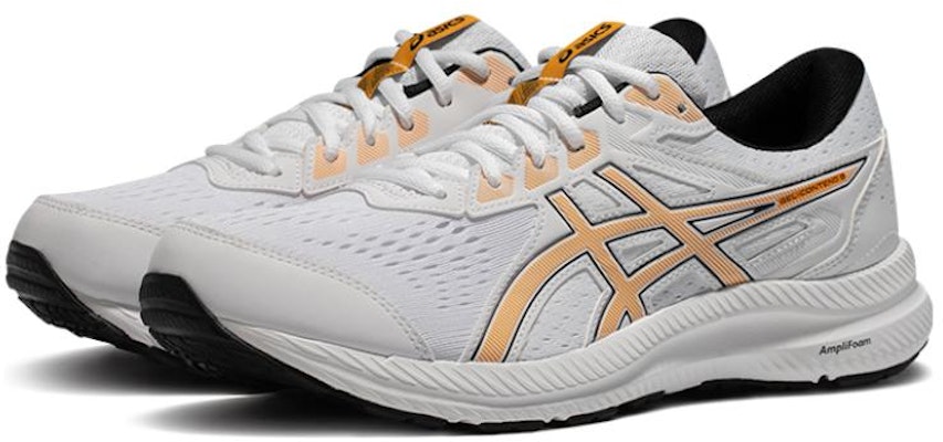 (W) ASICS Gel-Contend 8 'Putih Coklat' 1011B492-102 Order (W) ASICS Gel-Contend 8 'Putih Coklat' 1011B492-102