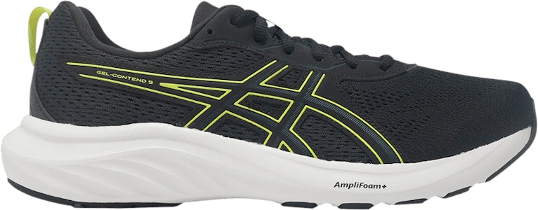 亚瑟士 Gel Contend 9 宽版 "黑柠檬黄" 1011B882-005 Buy 亚瑟士 Gel Contend 9 宽版 "黑柠檬黄" 1011B882-005