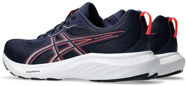 ASICS Gel Contend 9 Extra Wide ''Midnight Flash Red'' Lelaki 1011B882-406 Details for ASICS Gel Contend 9 Extra Wide ''Midnight Flash Red'' Lelaki 1011B882-406