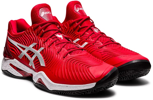 ASICS Gel-Court FF Novak Clay 'Sepatu Lari Rendah Merah' 1041A276-960 Lookbook ASICS Gel-Court FF Novak Clay 'Sepatu Lari Rendah Merah' 1041A276-960
