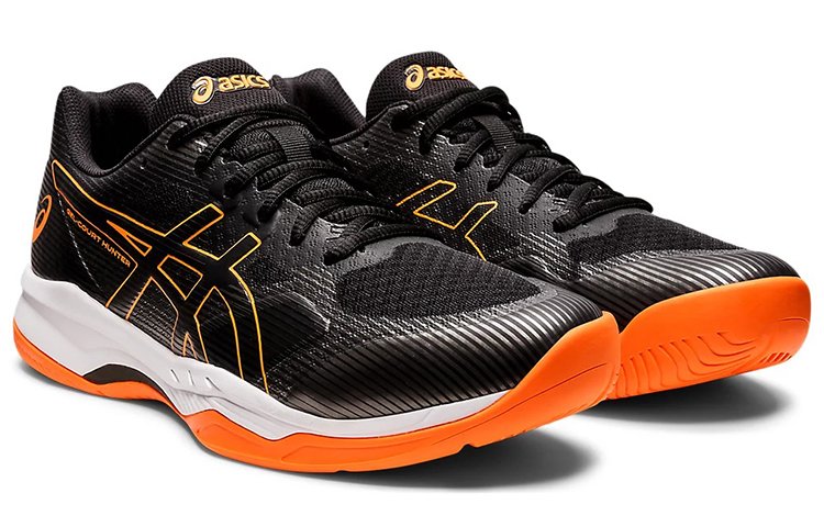 Lookbook ASICS Gel Court Hunter 2 ''Zwart Oranje'' 1071A059-003