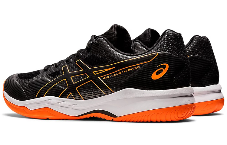 Shop ASICS Gel Court Hunter 2 ''Zwart Oranje'' 1071A059-003