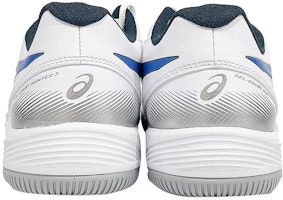 アシックス ゲルコートハンター3 「白/イリュージョンブルー」 1071A088-101 Shop アシックス ゲルコートハンター3 「白/イリュージョンブルー」 1071A088-101