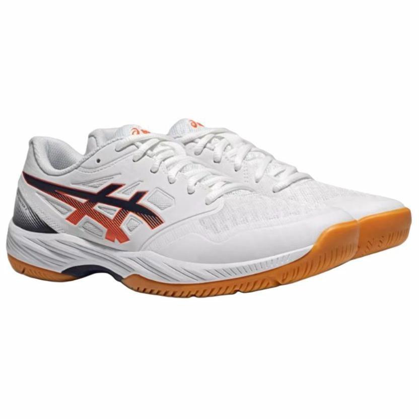 Order ASICS Gel Court Hunter 3 ''Putih Indigo Fog Oranye'' 1071A119-100