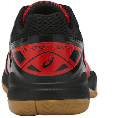 ASICS Gel-Court Hunter Red/Black 1071A020-612 Details for ASICS Gel-Court Hunter Red/Black 1071A020-612