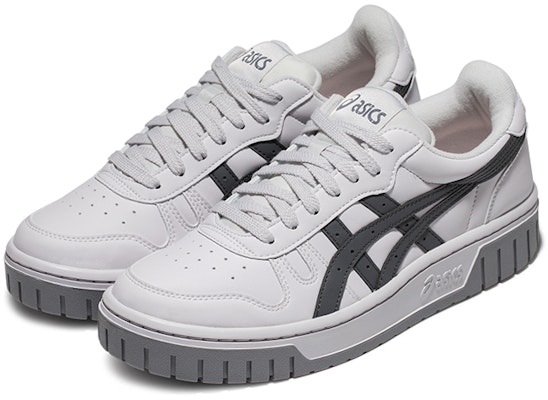 ASICS Court MZ Retro Casual Skateboarding Shoes Unisex White Gray 1203A127-022 Order ASICS Court MZ Retro Casual Skateboarding Shoes Unisex White Gray 1203A127-022