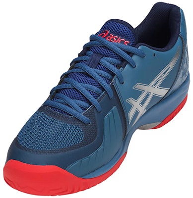 Asics Gel-Court Speed 減震耐磨防滑 低筒跑步鞋 藍白紅 Lookbook Asics Gel-Court Speed 減震耐磨防滑 低筒跑步鞋 藍白紅