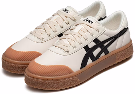 Asics Gel-Court Trail 復古休閒 低筒布鞋 男女兼用 米褐黑 Order Asics Gel-Court Trail 復古休閒 低筒布鞋 男女兼用 米褐黑