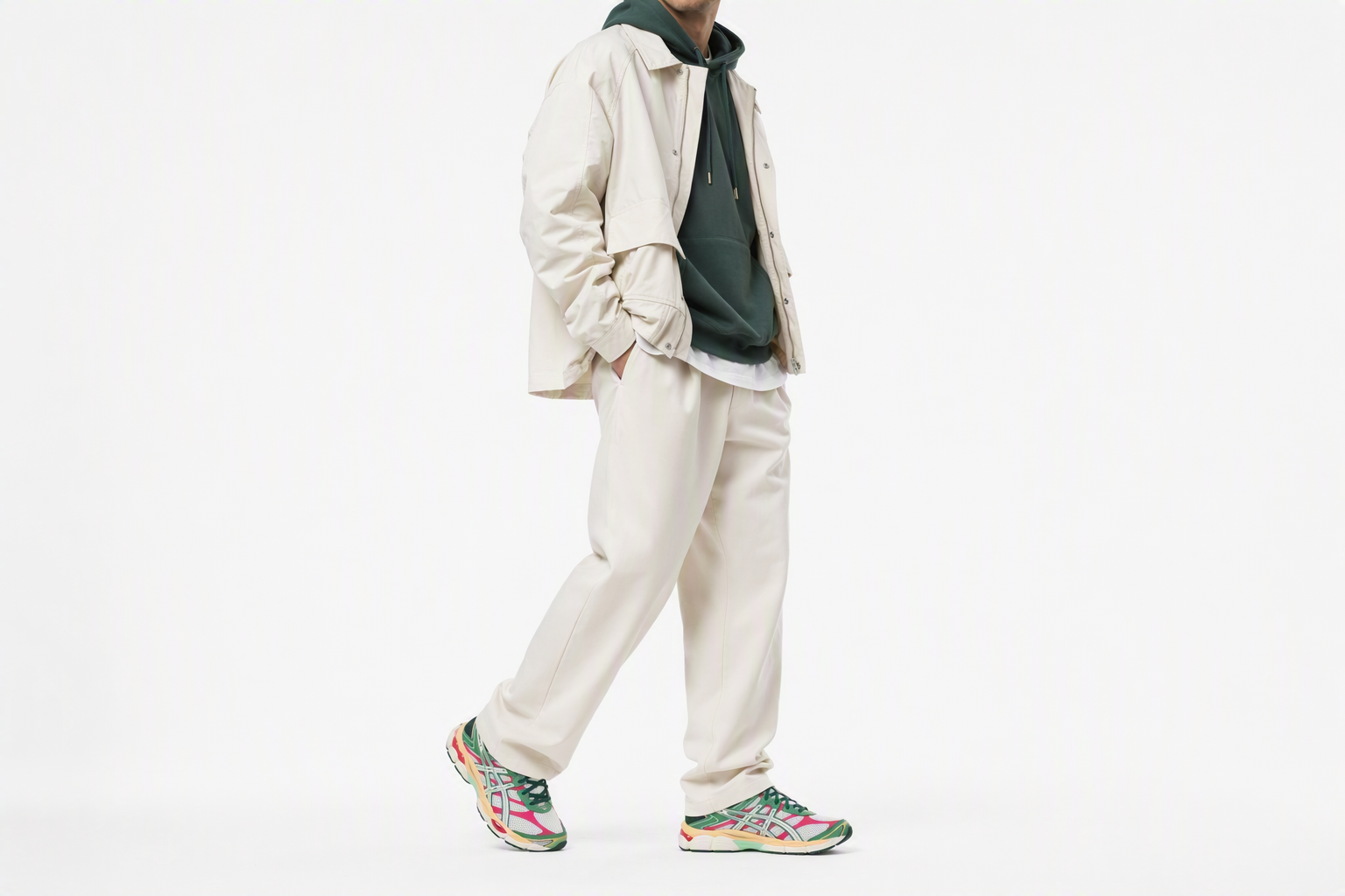 Order ASICS Gel Cumulus 16「綠色奶油象牙」 1203A763-100